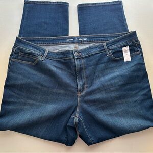 Old Navy Plus Size Mid-Rise Power Slim Straight Pants